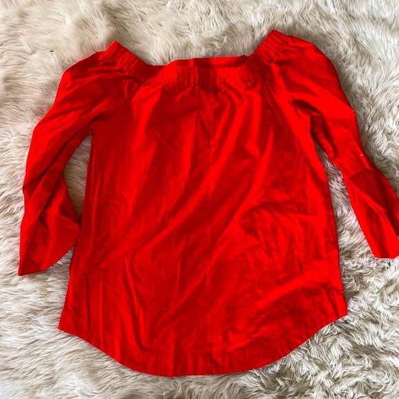 Free People Show Me Some Shoulder Off the Shoulder Cotton Blouse - Picture 10 of 11